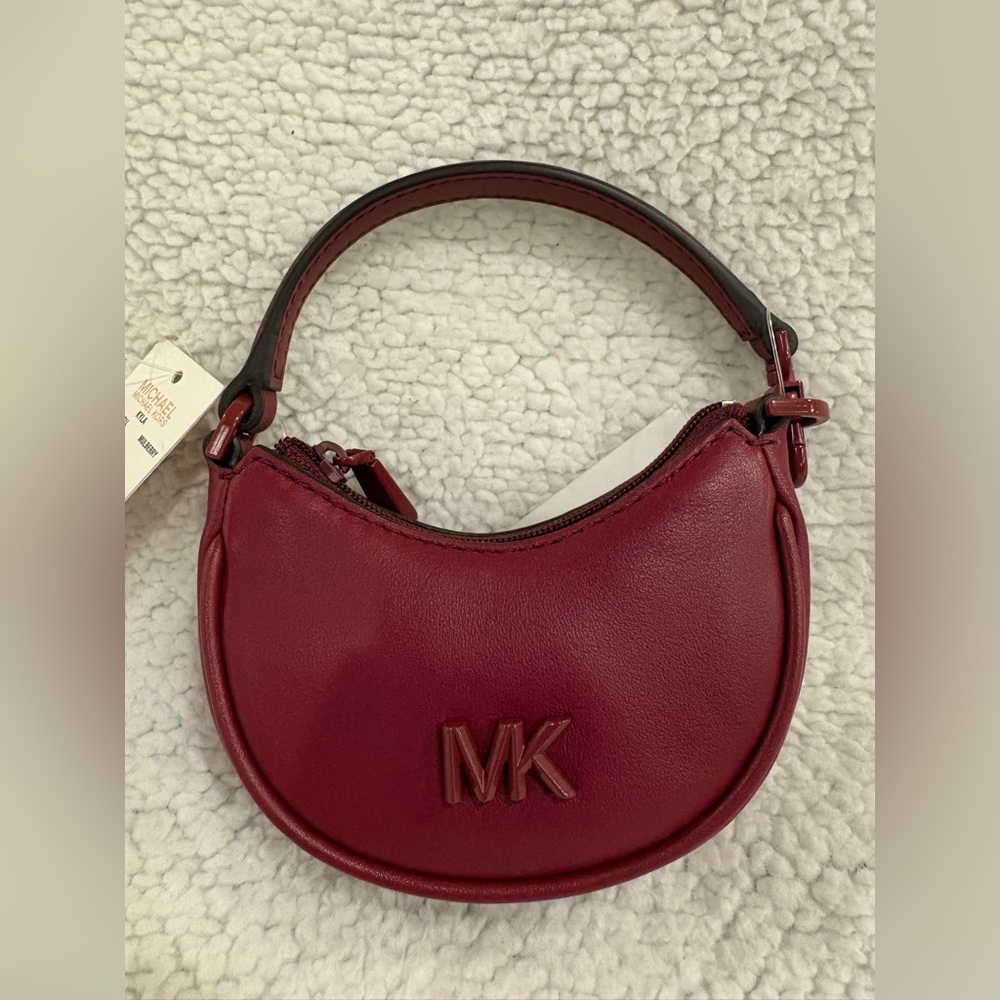 Michael Kors Kyla Leather Bag Charm-NWT